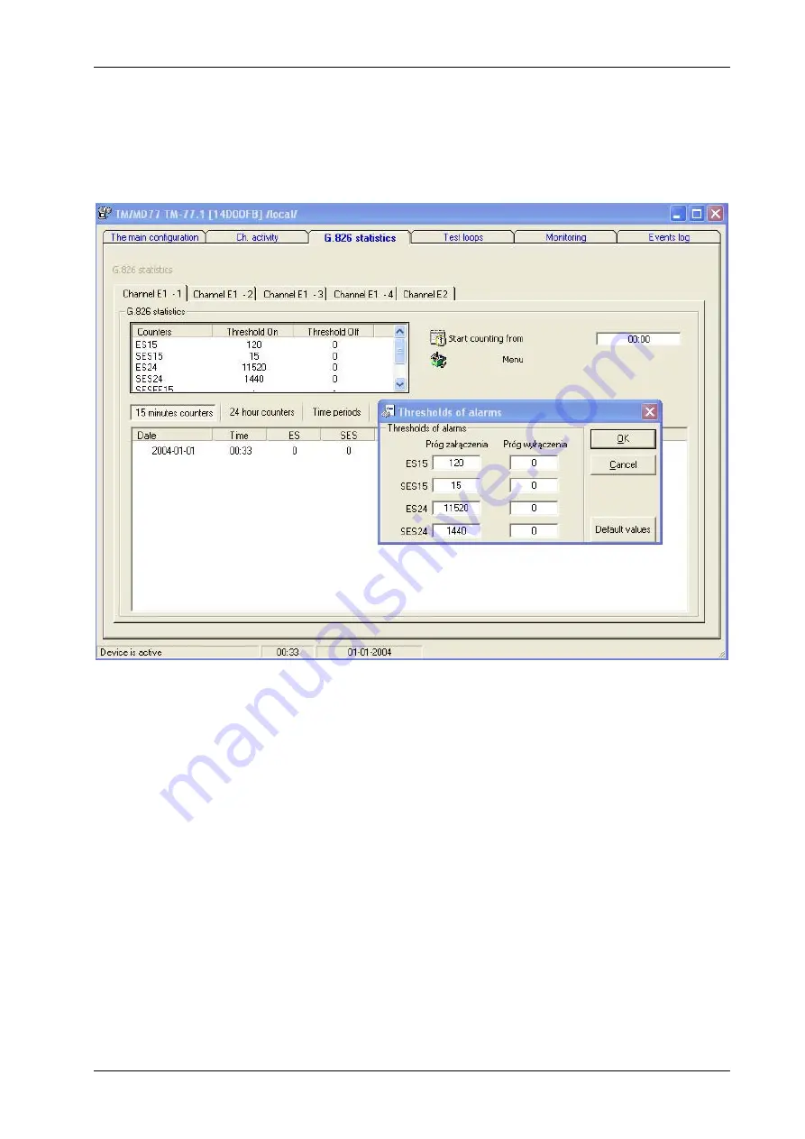 Lanex TM-77 Operating Manual Download Page 45