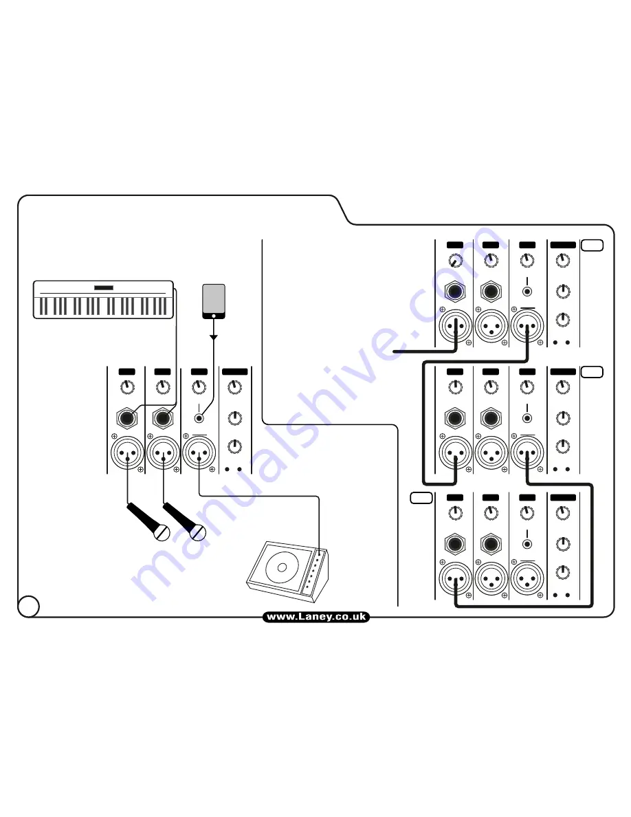 Laney AudioHub AH110 Скачать руководство пользователя страница 8