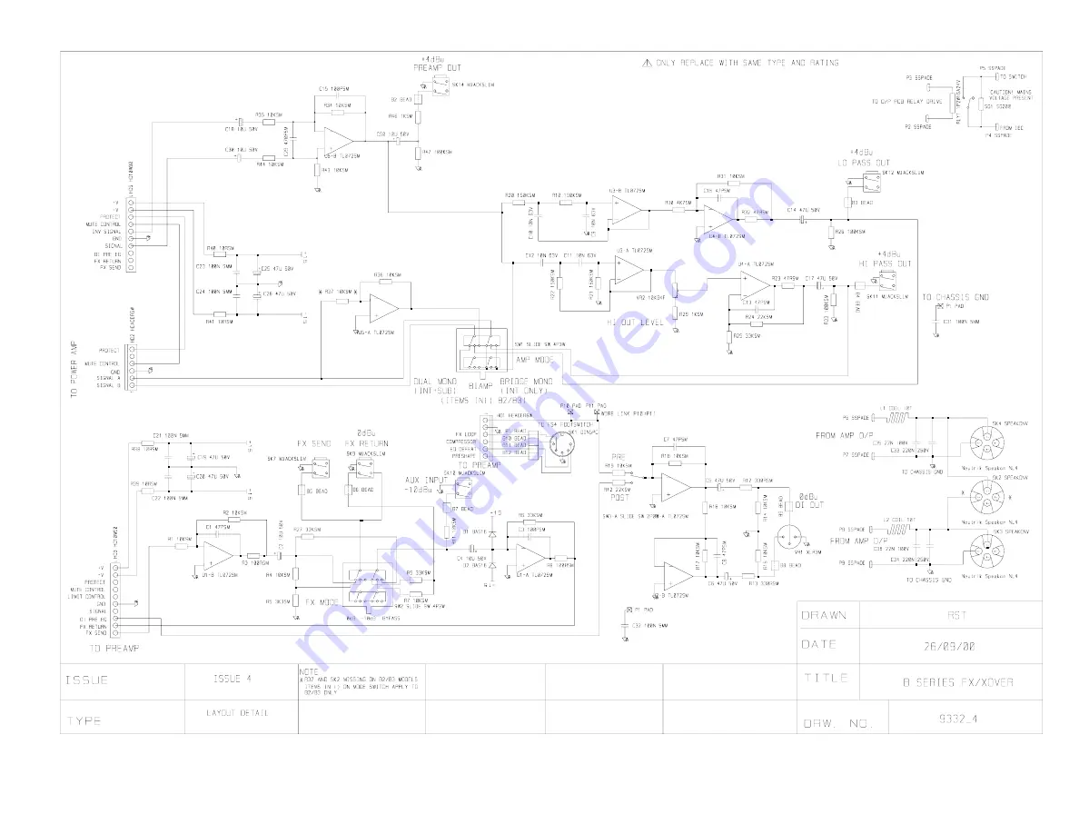 Laney B1 Service Manual Download Page 7