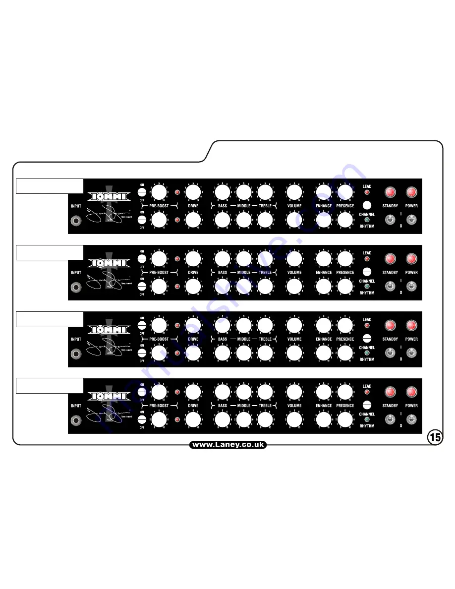 Laney Iommi TI100 Скачать руководство пользователя страница 15