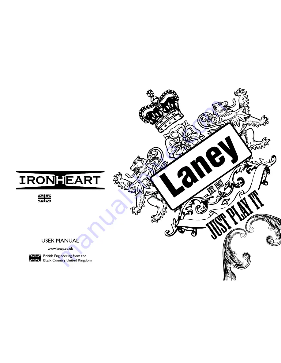 Laney Iron heart Скачать руководство пользователя страница 1