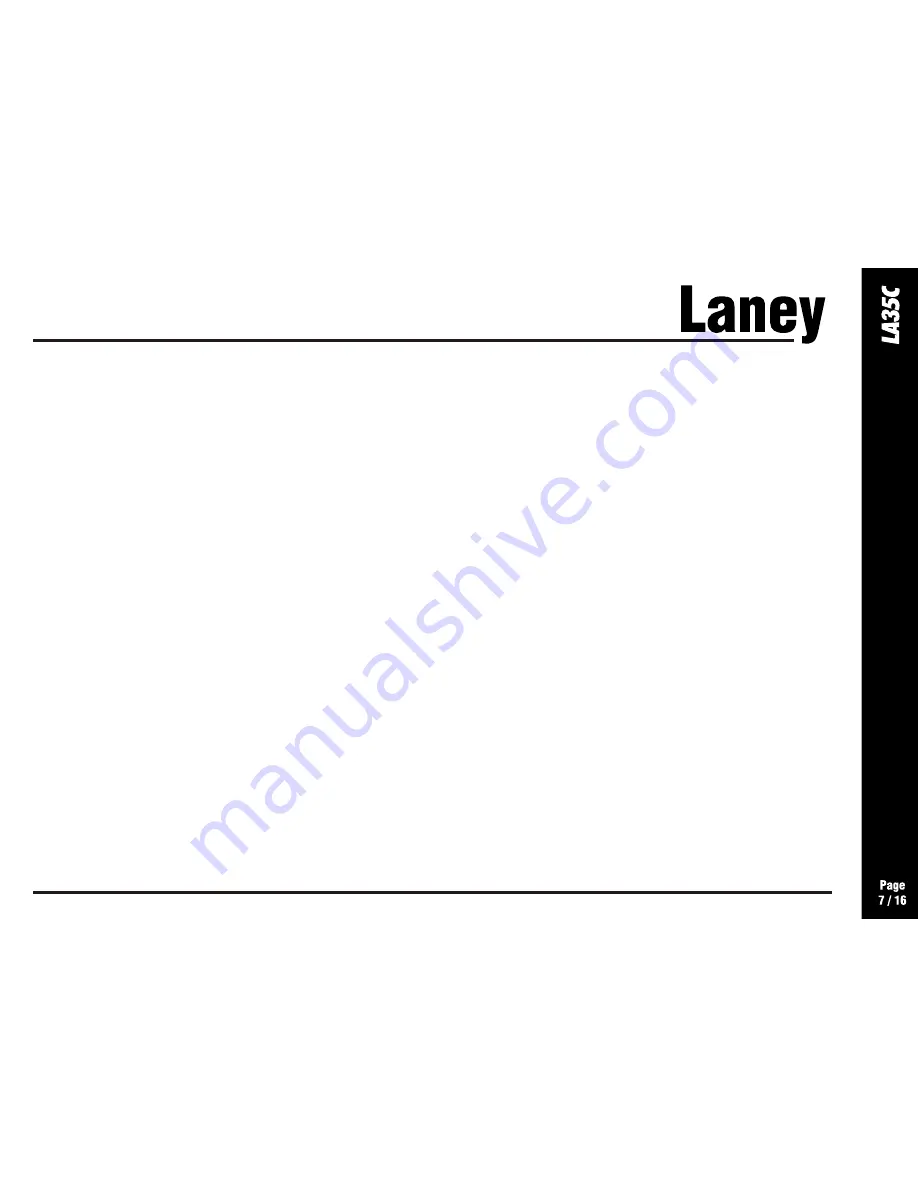 Laney LA35C Скачать руководство пользователя страница 7