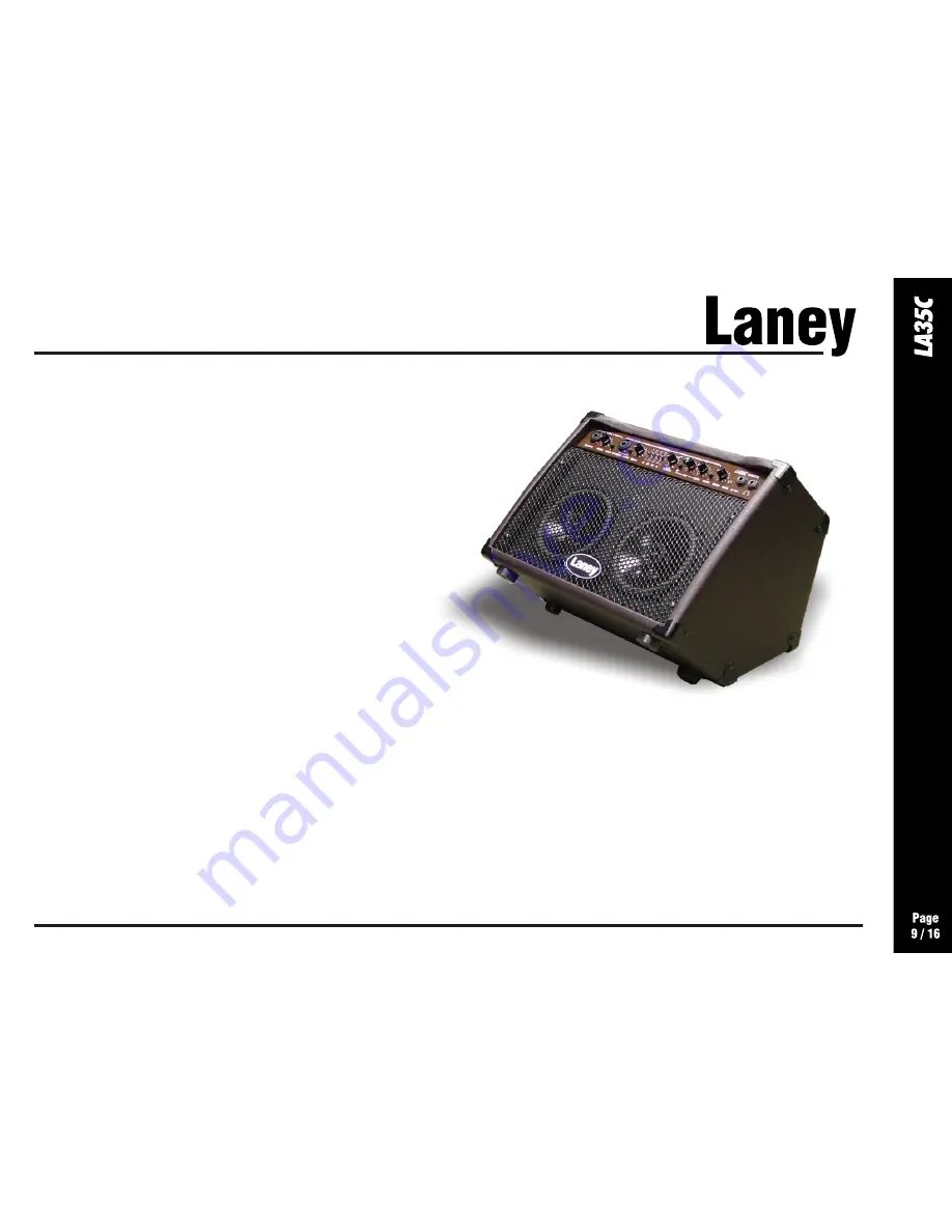 Laney LA35C Operating Instructions Manual Download Page 9