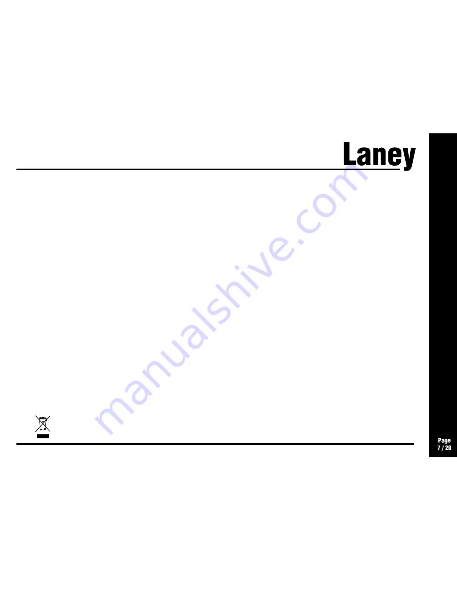 Laney LC15-110 Operating Instructions Manual Download Page 7