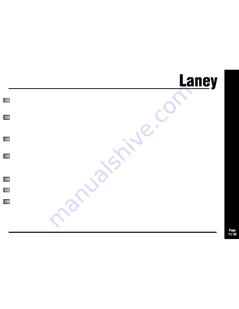 Laney LC15-110 Скачать руководство пользователя страница 11