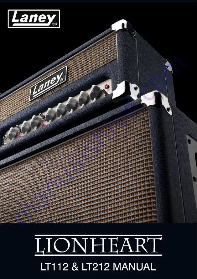 Laney LionHeart LT112 Manual Download Page 1