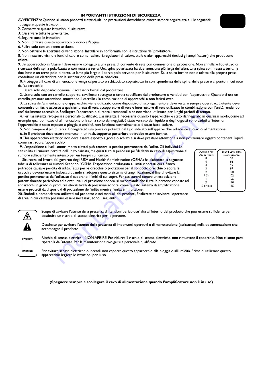 Laney LionHeart LT112 Manual Download Page 75