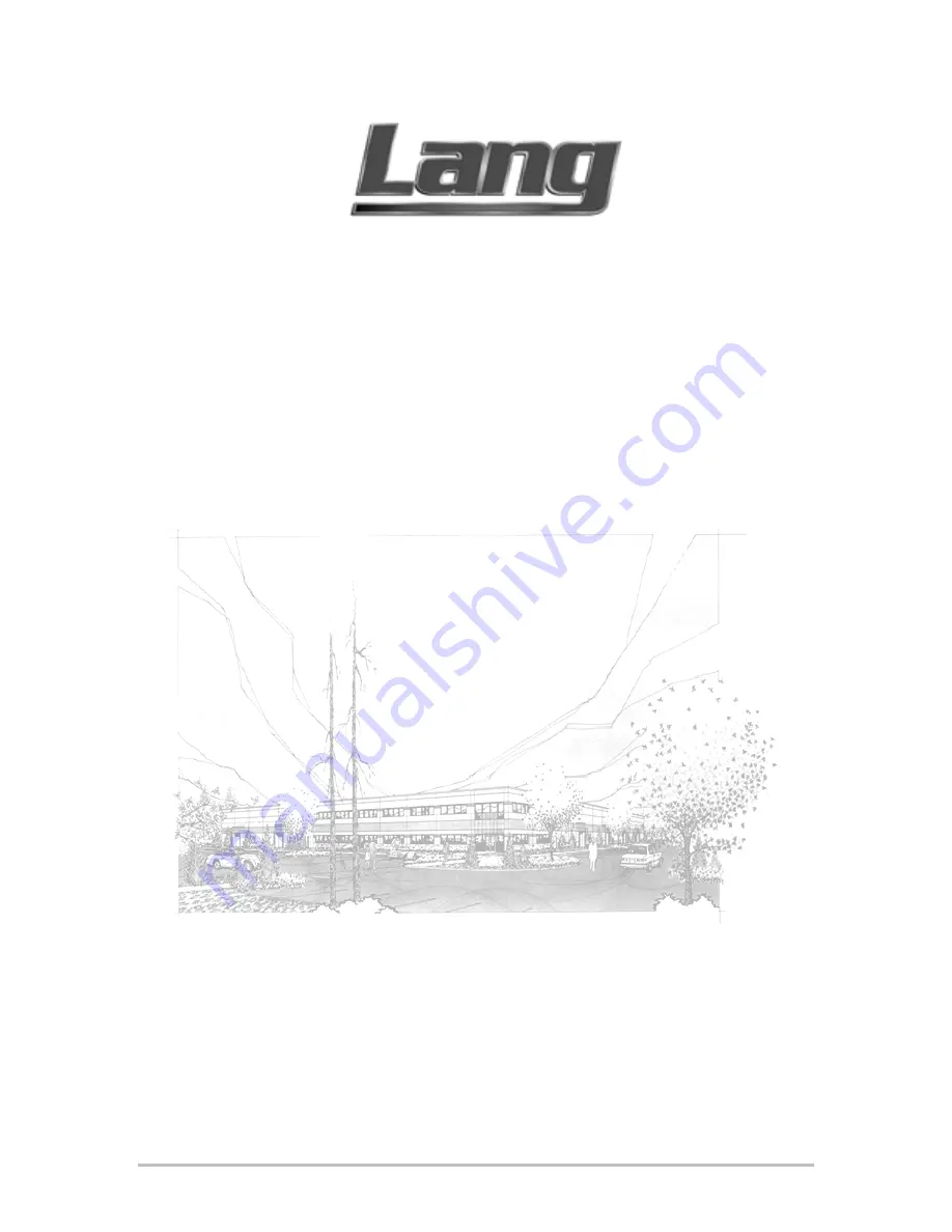 Lang ECCO-PP Installation Operation & Maintenance Download Page 1