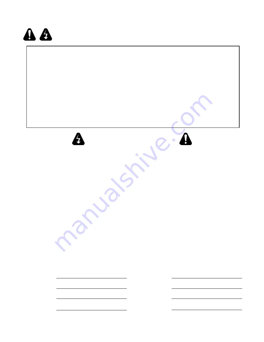 Lang ECOH-PP Installation And Operation Instructions Manual Download Page 2