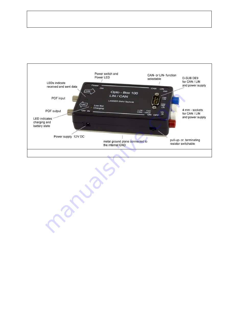 LANGER EMV-Technik OB 100 set User Manual Download Page 10