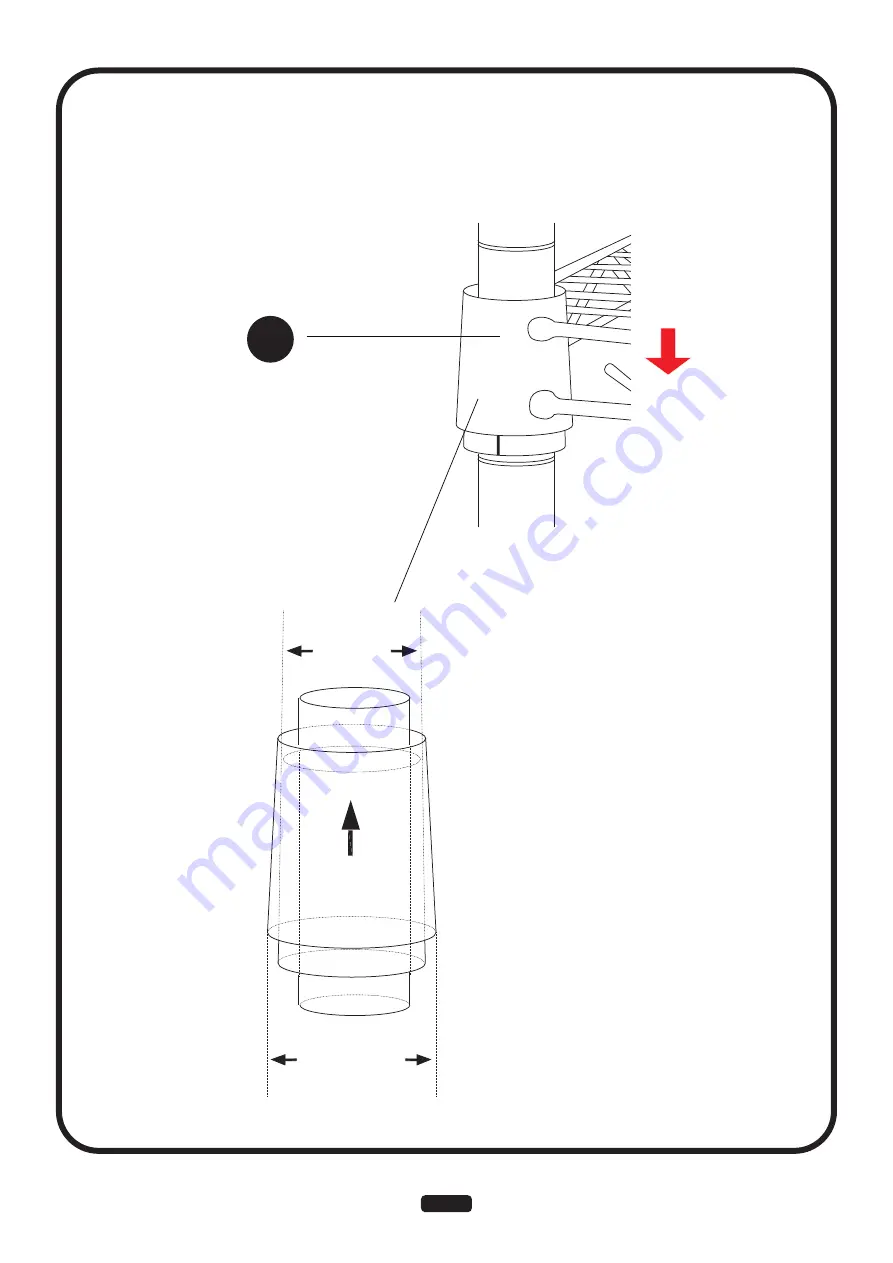 Langria 3-TIER WIRE BAKER'S RACK Assembly Instructions Manual Download Page 5