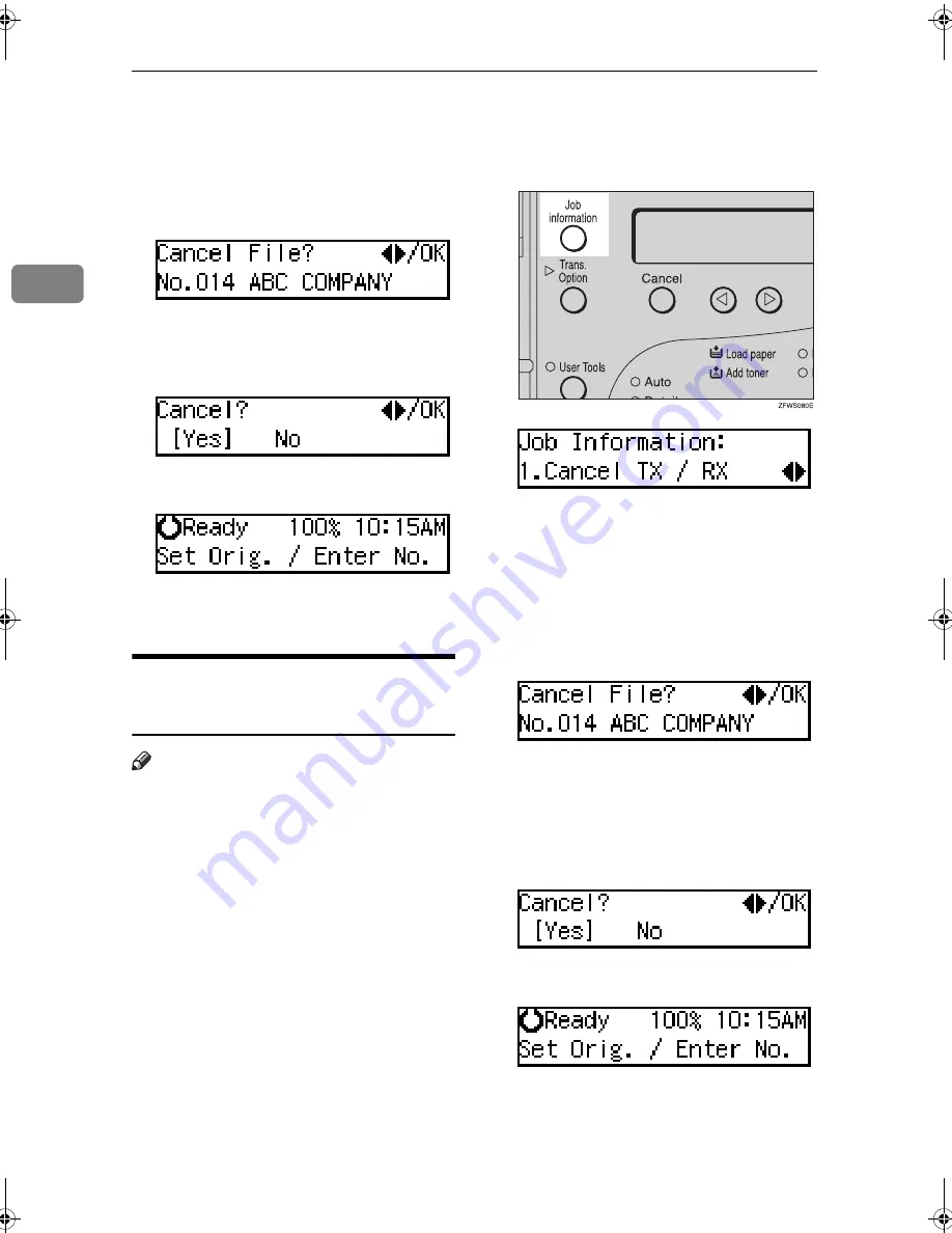 Lanier FAX 3320L Скачать руководство пользователя страница 36