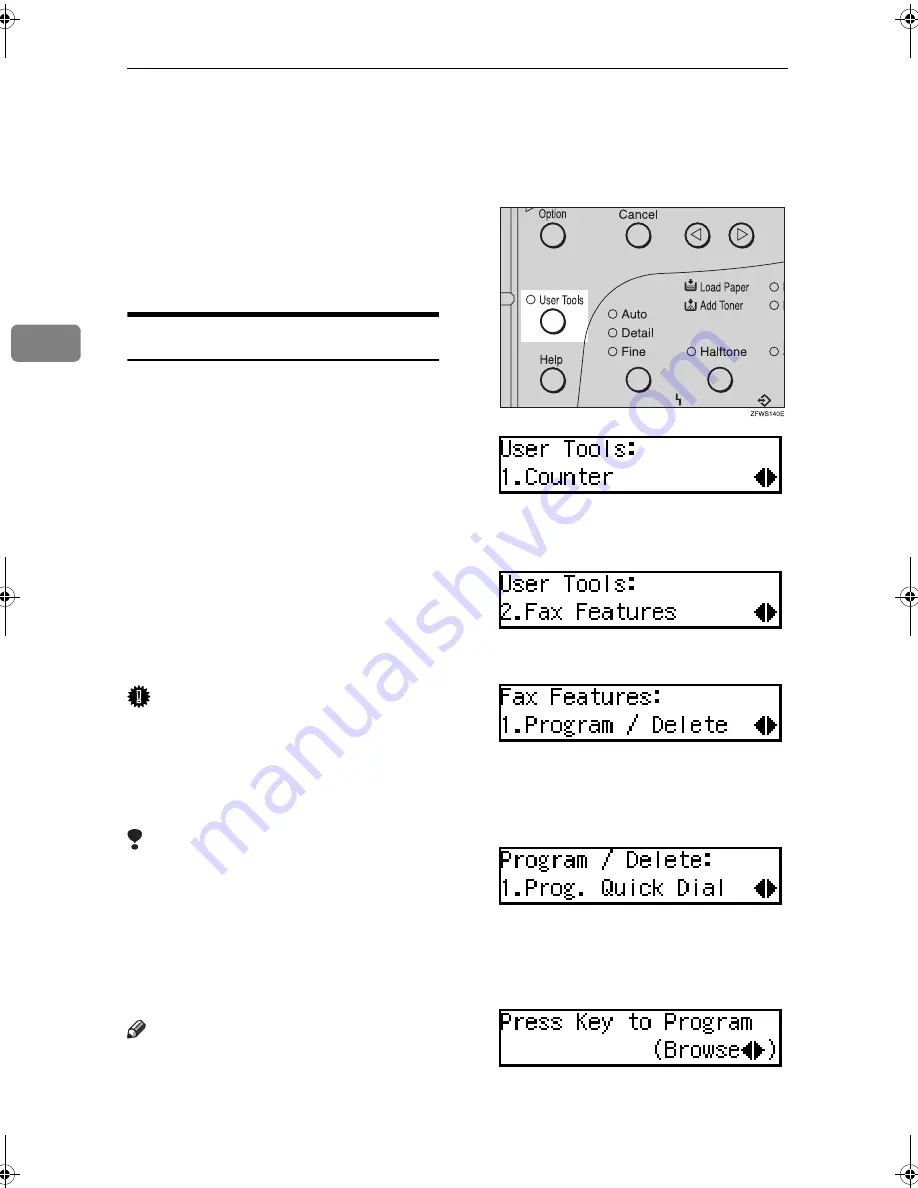 Lanier FAX 3320L Operating Instructions Manual Download Page 54