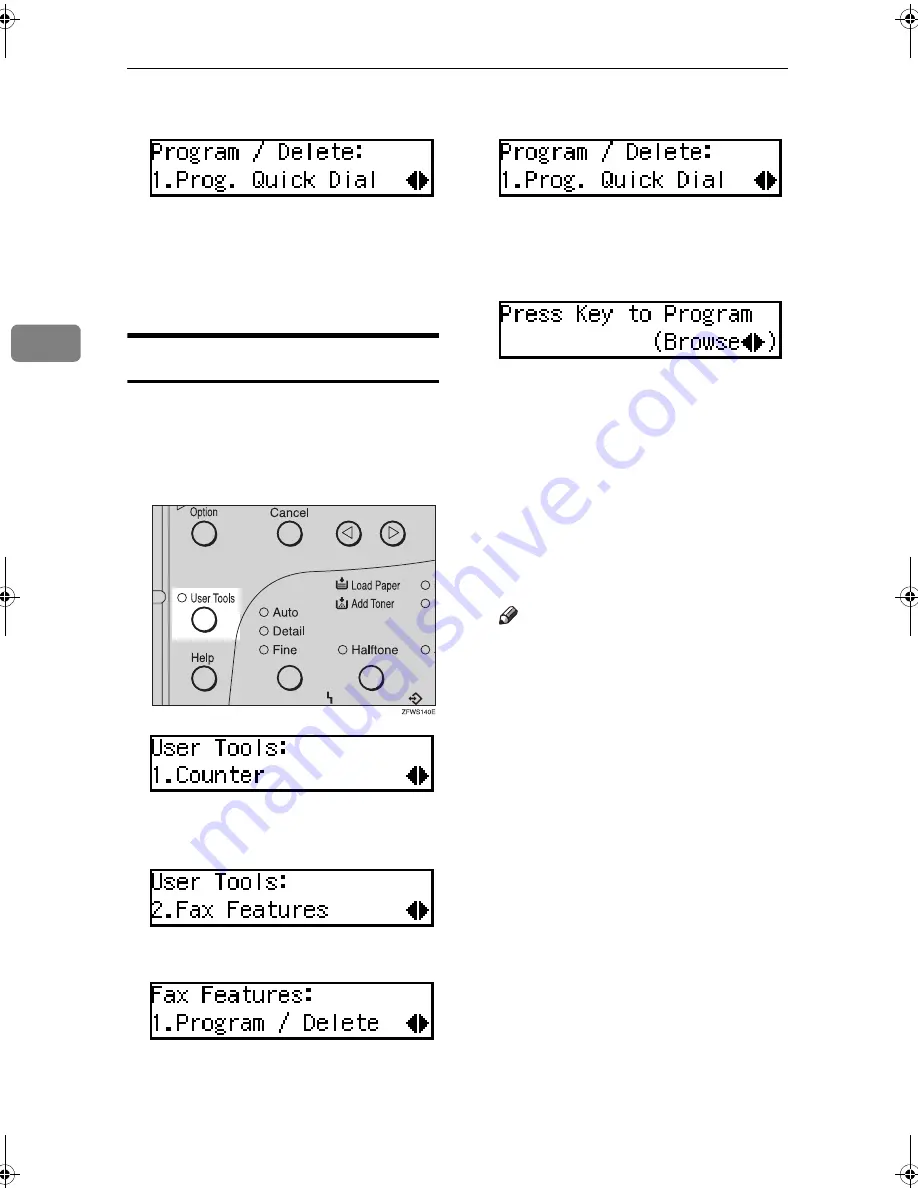 Lanier FAX 3320L Operating Instructions Manual Download Page 56