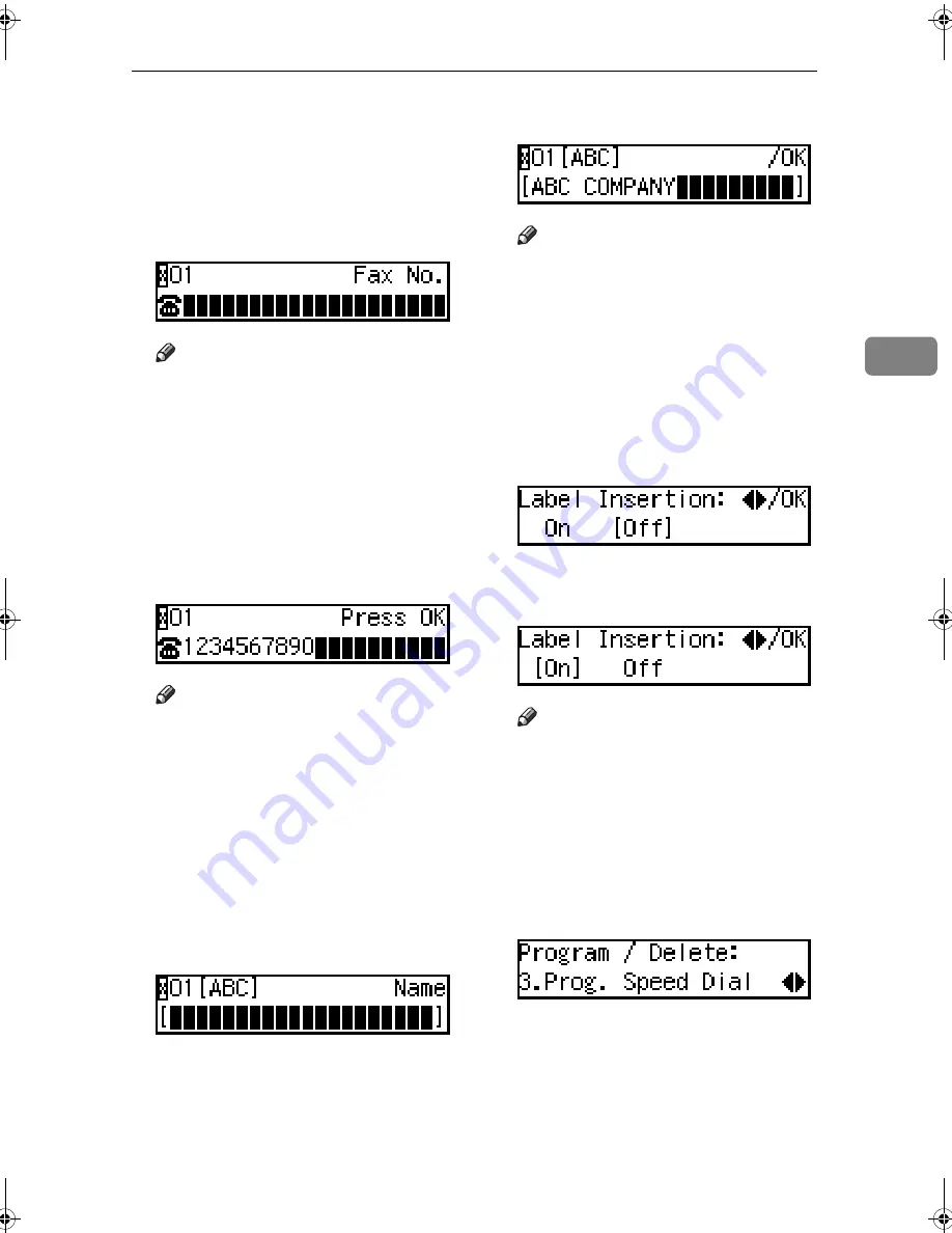 Lanier FAX 3320L Operating Instructions Manual Download Page 61