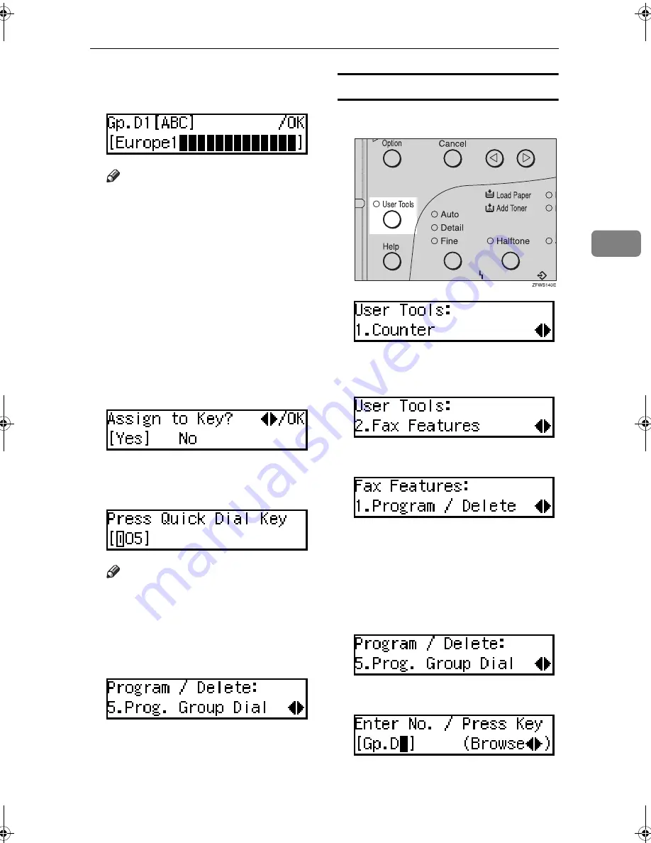 Lanier FAX 3320L Скачать руководство пользователя страница 69