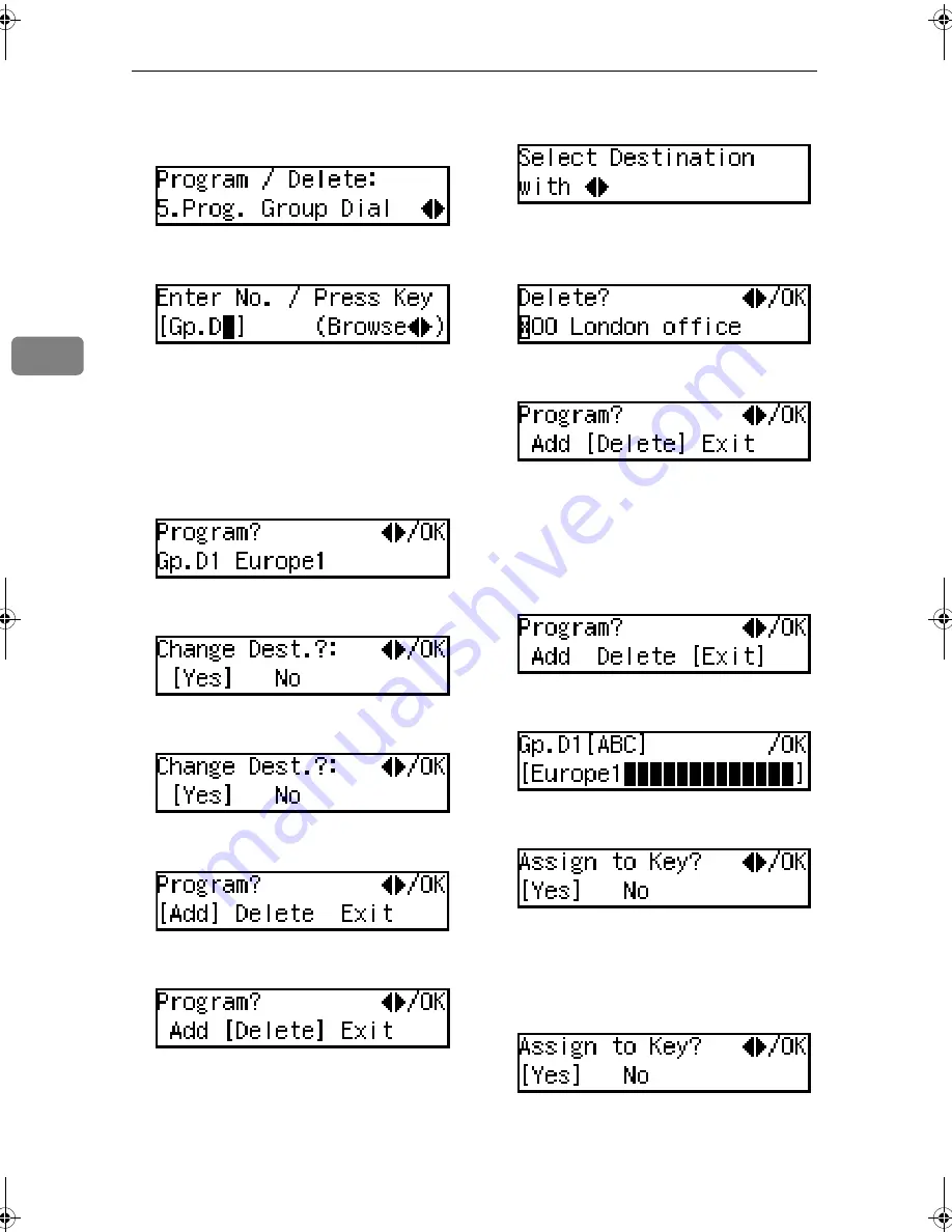 Lanier FAX 3320L Operating Instructions Manual Download Page 72