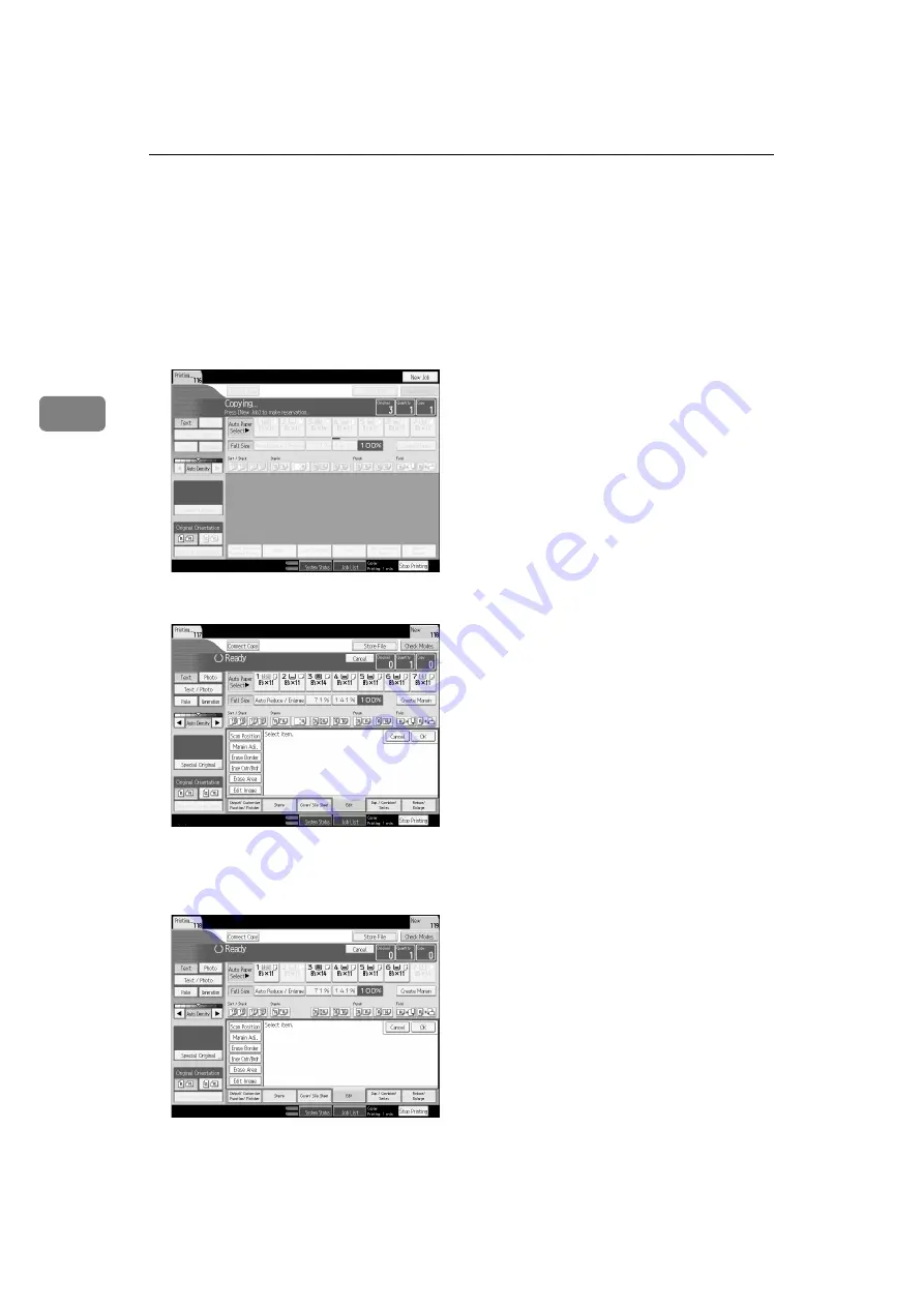 Lanier LD1110 Operating Instructions Manual Download Page 182