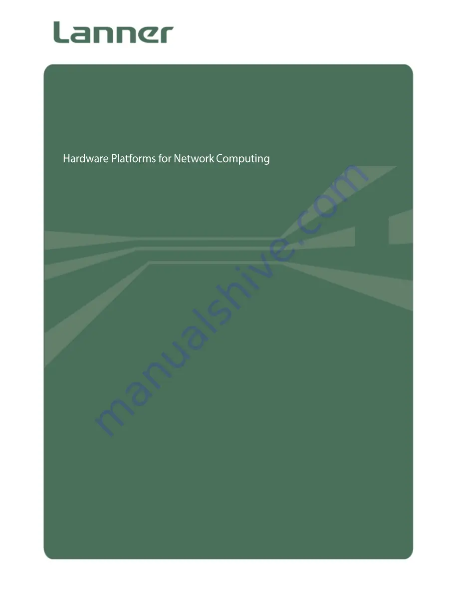 Lanner FX-3810 User Manual Download Page 1