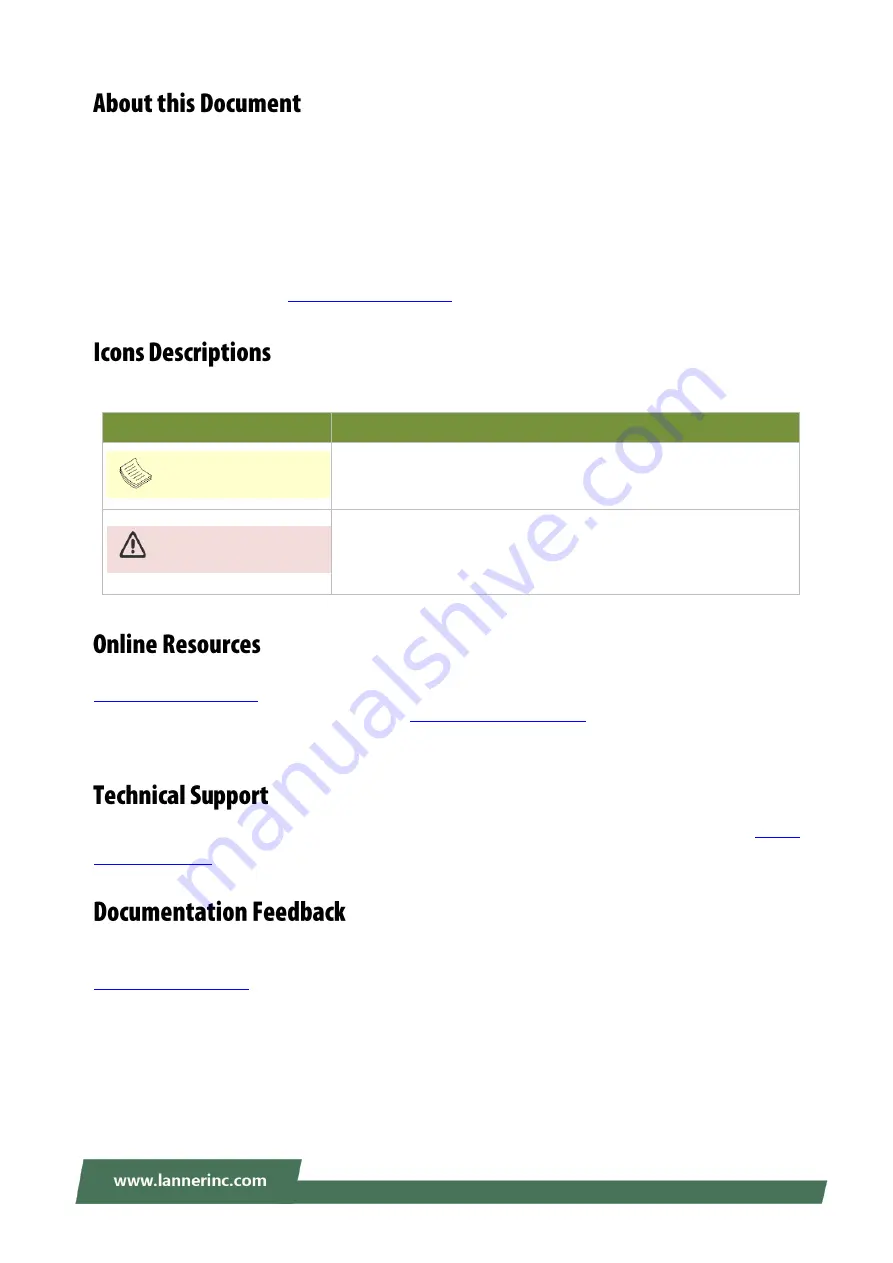 Lanner HLM-1101 User Manual Download Page 2