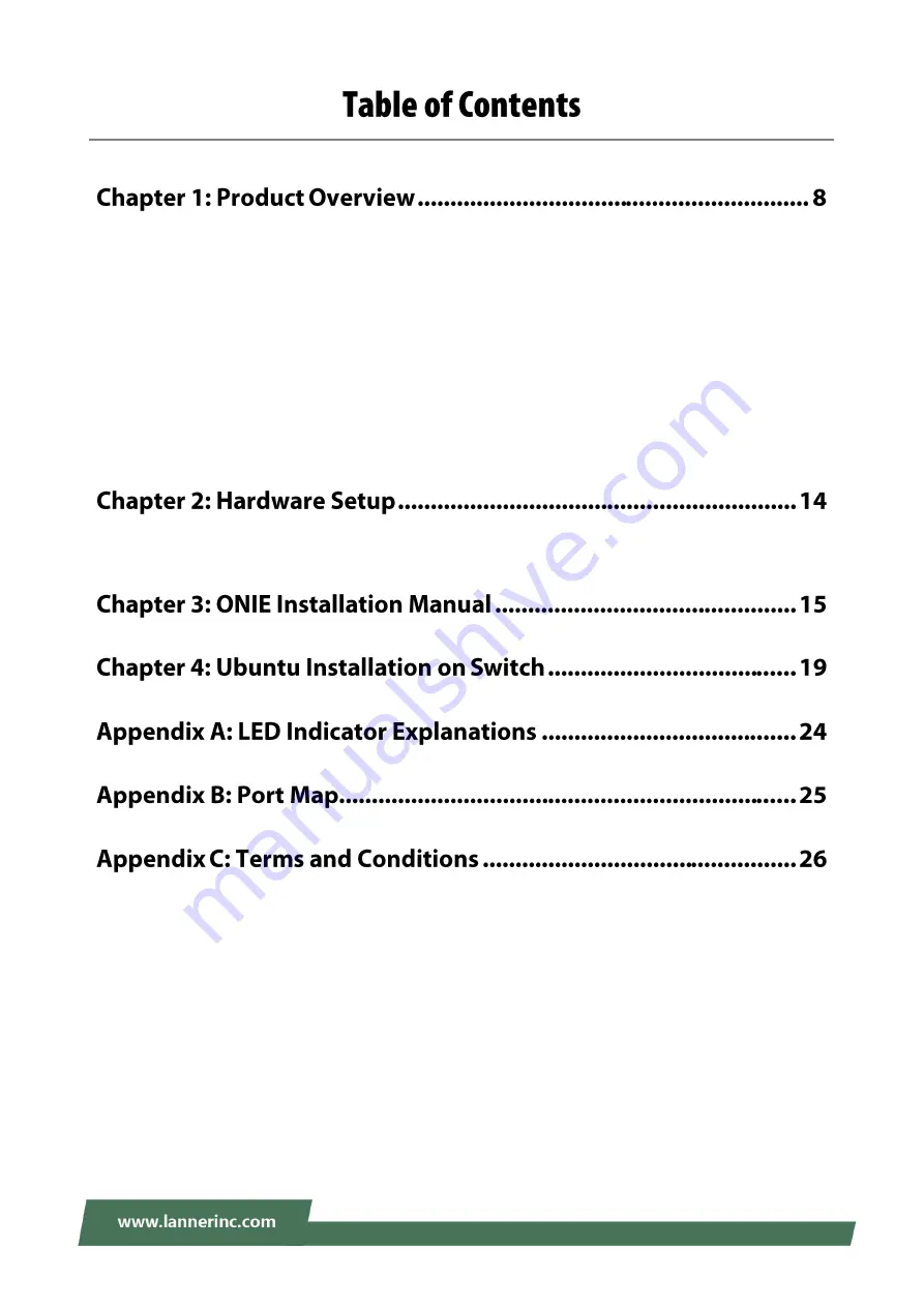 Lanner HLM-1101 User Manual Download Page 7