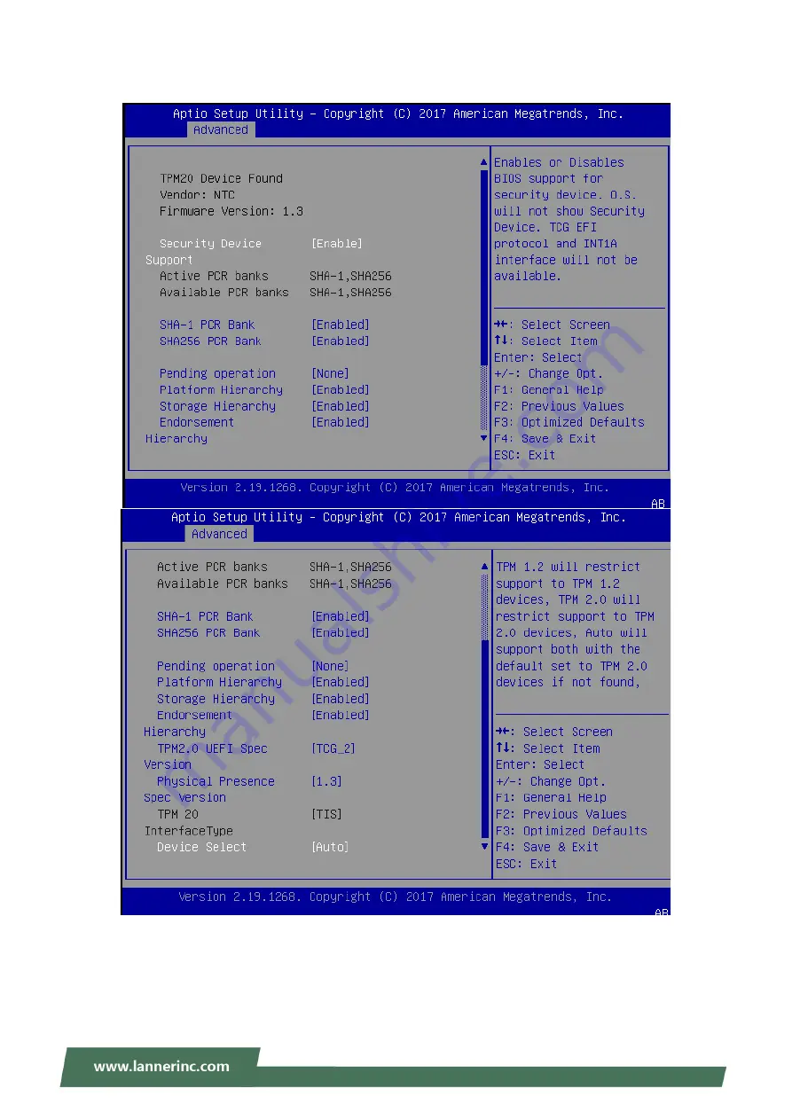 Lanner HTCA-6400 User Manual Download Page 45