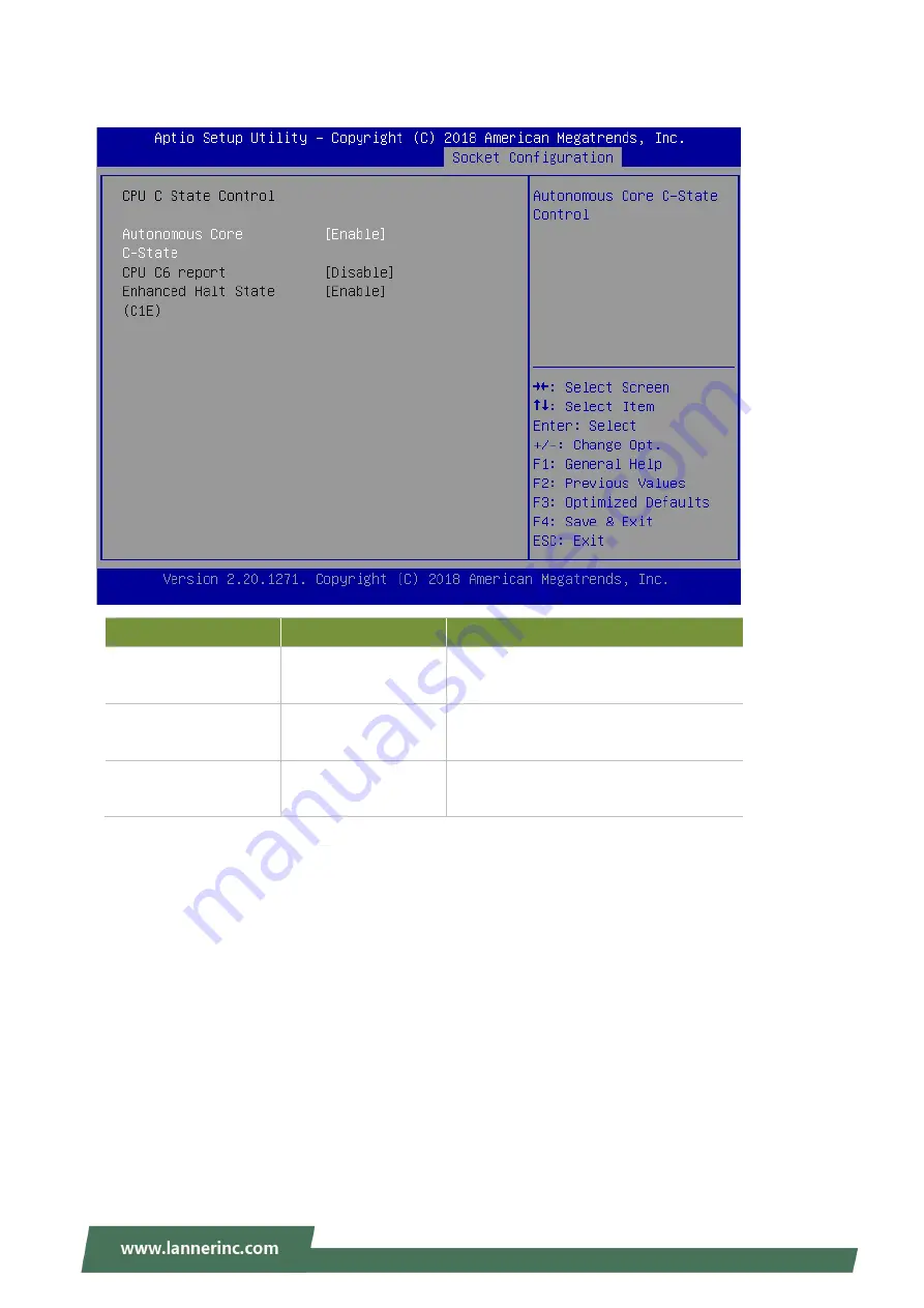 Lanner NCA-4025 User Manual Download Page 87