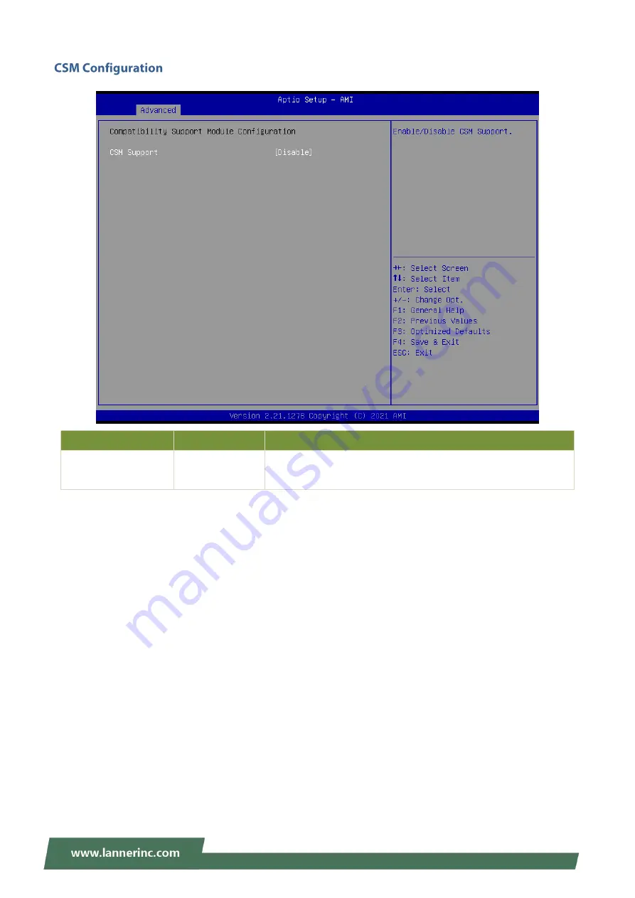 Lanner NCA-5230 User Manual Download Page 62