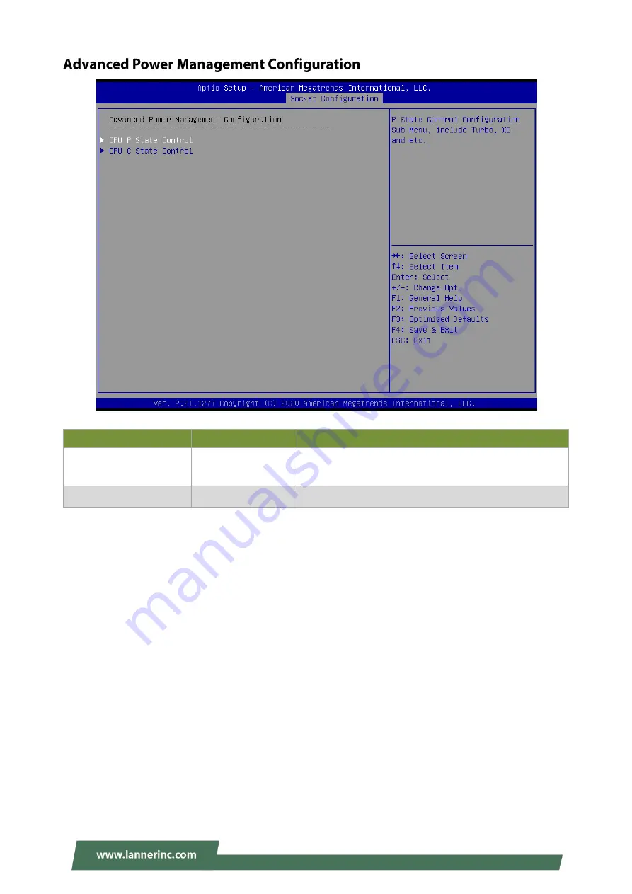 Lanner NCA-5530 User Manual Download Page 92