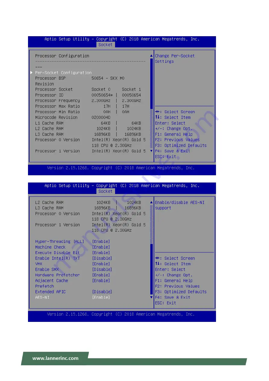 Lanner NCA-5710 User Manual Download Page 92