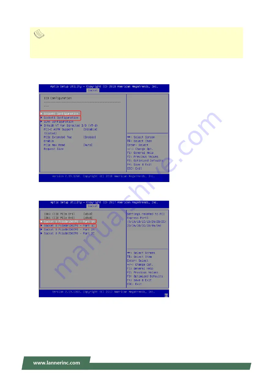 Lanner NCA-5710 User Manual Download Page 126