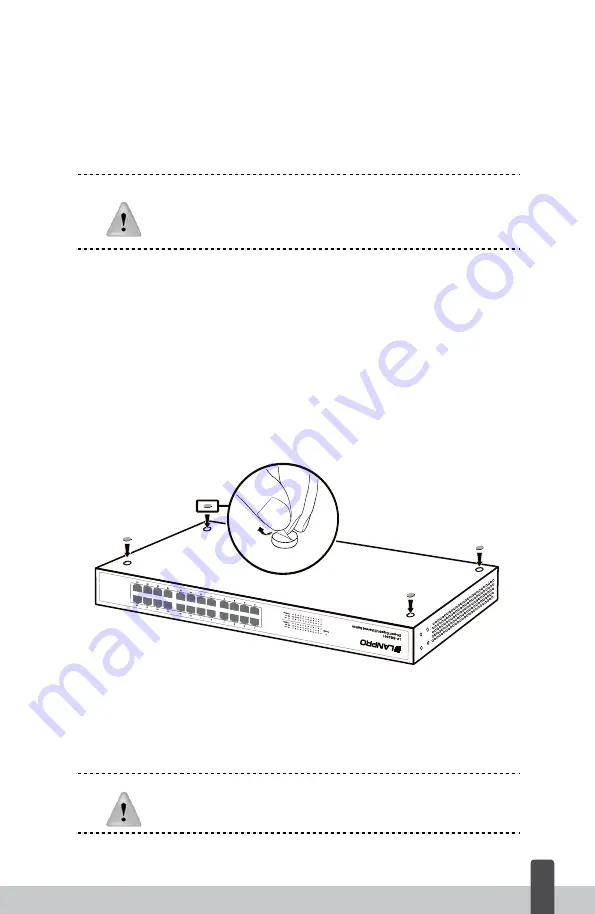 Lanpro LP-SG2401 User Manual Download Page 9