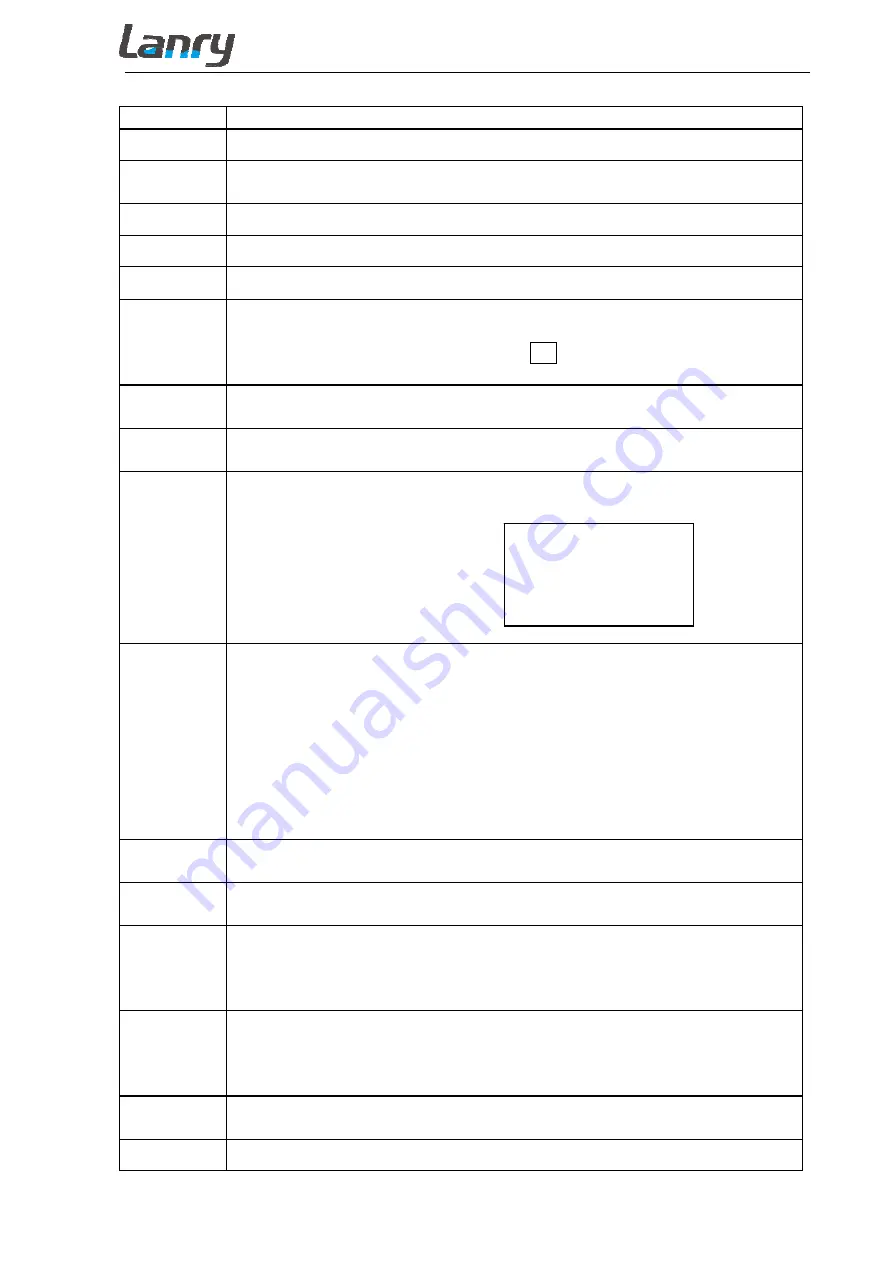 lanry TF1100-CH Operation & Maintenance Manual Download Page 23