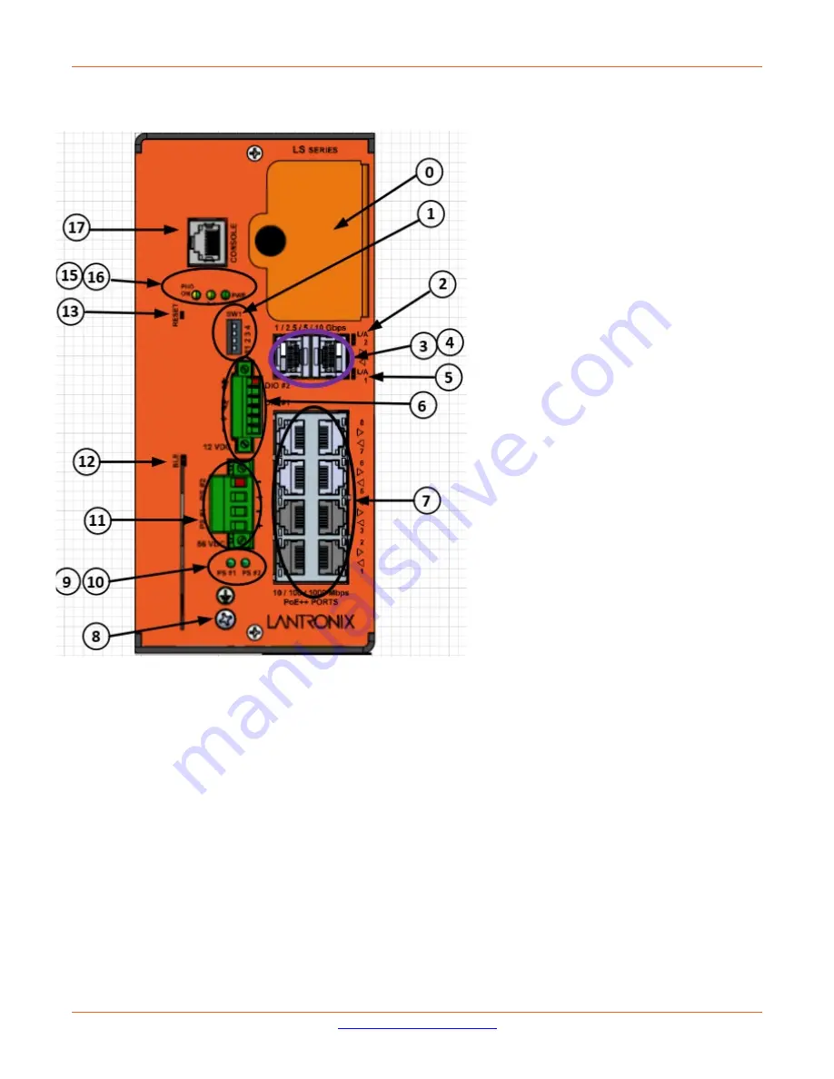 Lantronix LSS2200-8P Install Manual Download Page 16