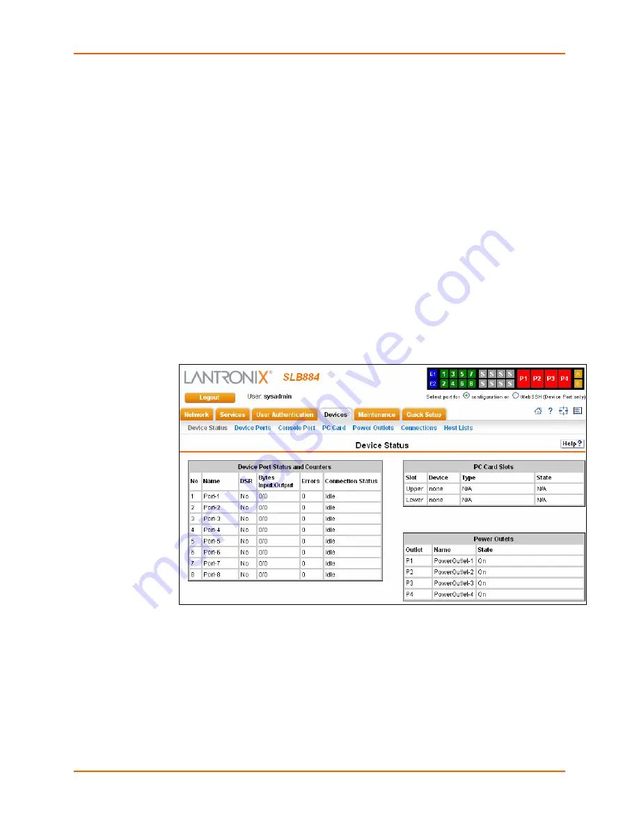 Lantronix SLB088411-01 User Manual Download Page 81