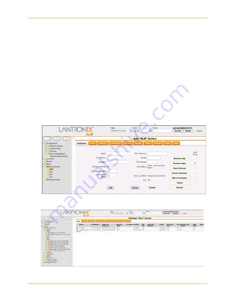 Lantronix SLM Скачать руководство пользователя страница 141