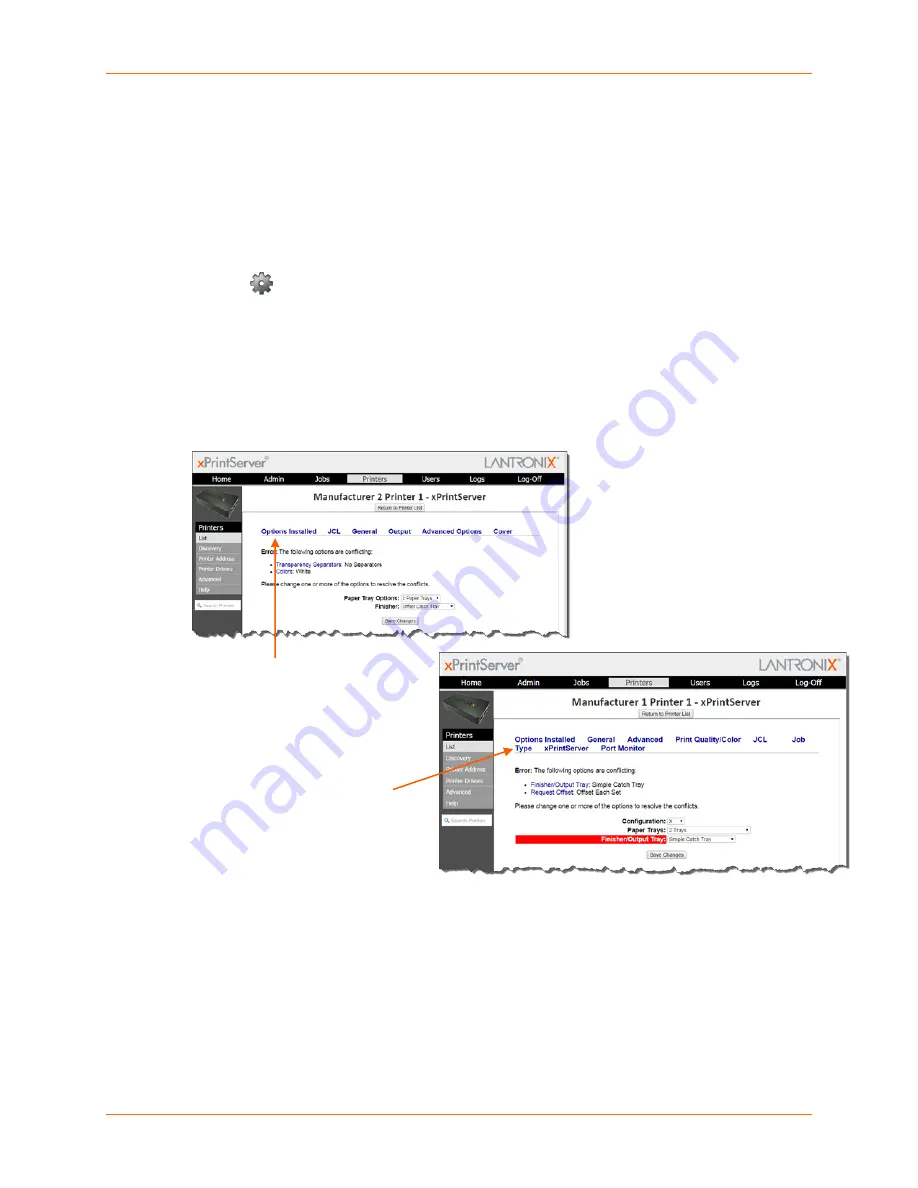 Lantronix xPrintServer User Manual Download Page 46