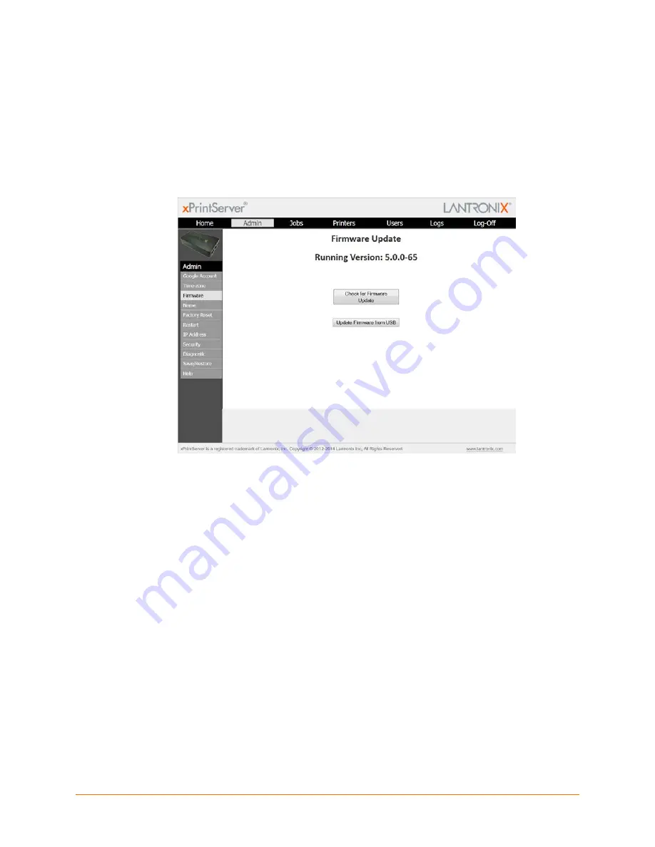 Lantronix xPrintServer User Manual Download Page 70