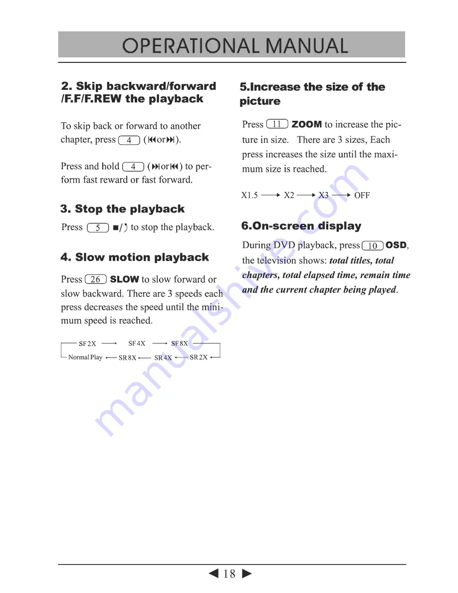 Lanzar SVDVD28 Operation Manual Download Page 18