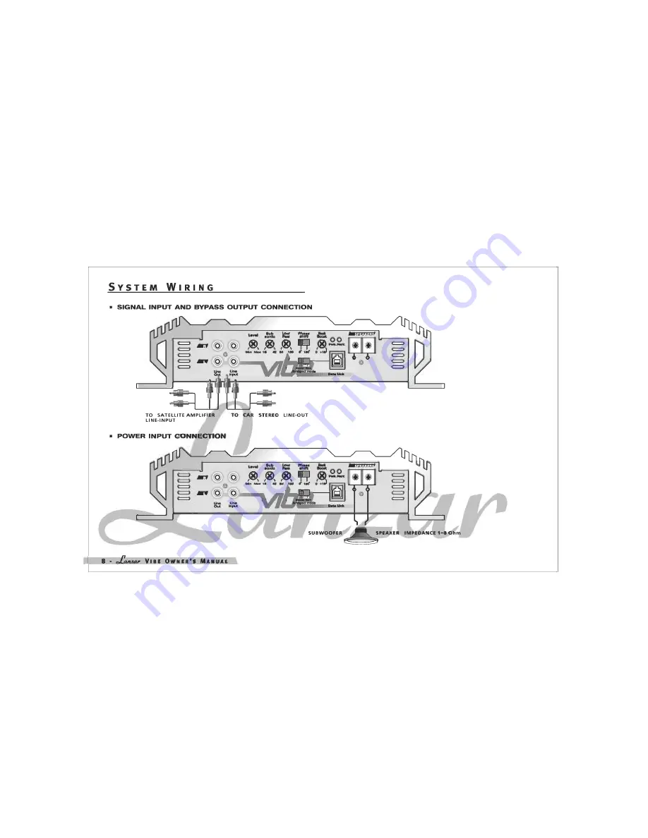 Lanzar VIBE 1800D Скачать руководство пользователя страница 10