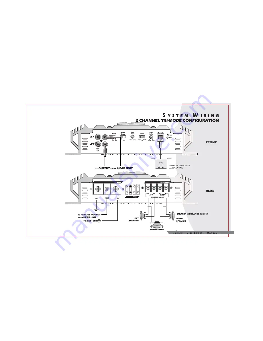 Lanzar VIBE1100N Скачать руководство пользователя страница 11