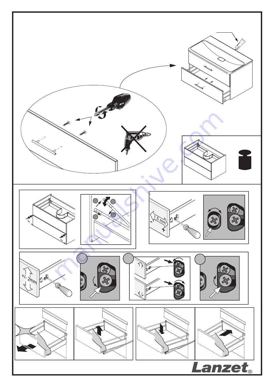 Lanzet M9 7204312 Assembly Instructions Manual Download Page 8