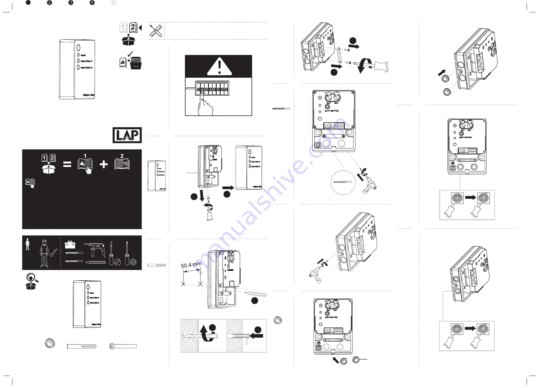 lap RD0006 Installation Manual Download Page 1