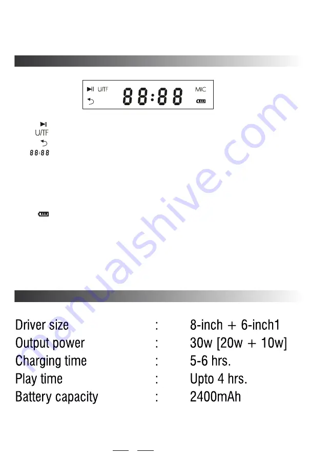 LAPCARE STORM LBS-999 User Manual Download Page 2