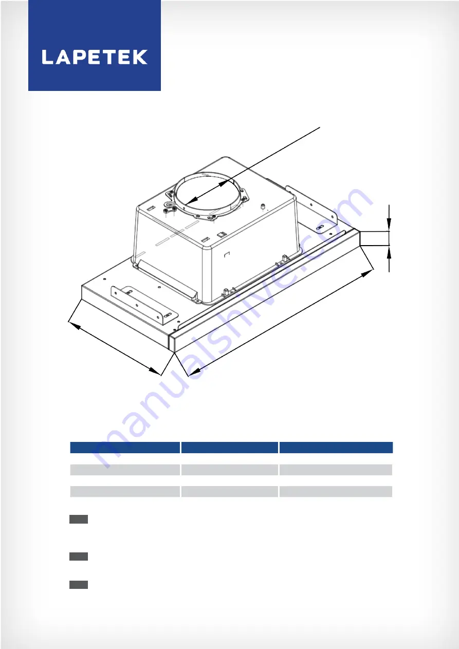 Lapetek 57040 Installation And User Manual Download Page 1