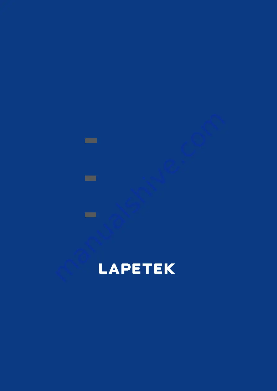 Lapetek JONA SLIM-V 90 Скачать руководство пользователя страница 16