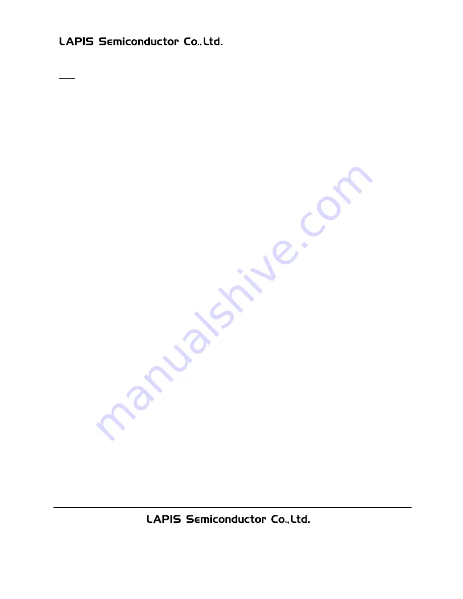 LAPIS Semiconductor ML62Q1000 Series User Manual Download Page 2