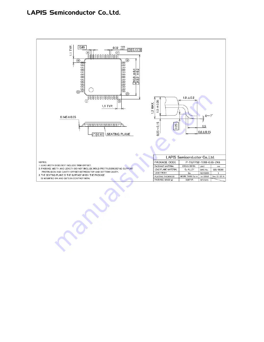 LAPIS Semiconductor ML62Q1000 Series Скачать руководство пользователя страница 845