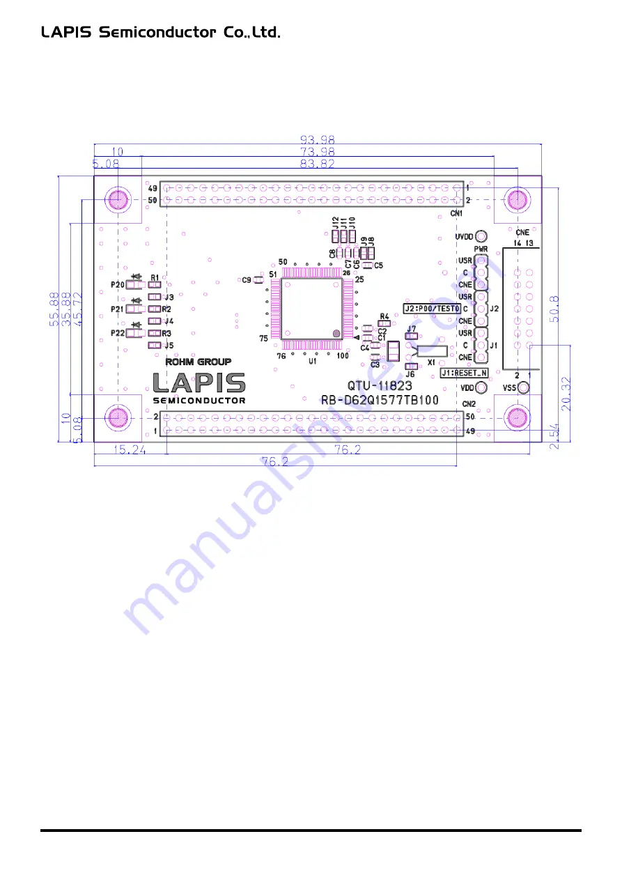 LAPIS Semiconductor ML62Q1577 User Manual Download Page 13