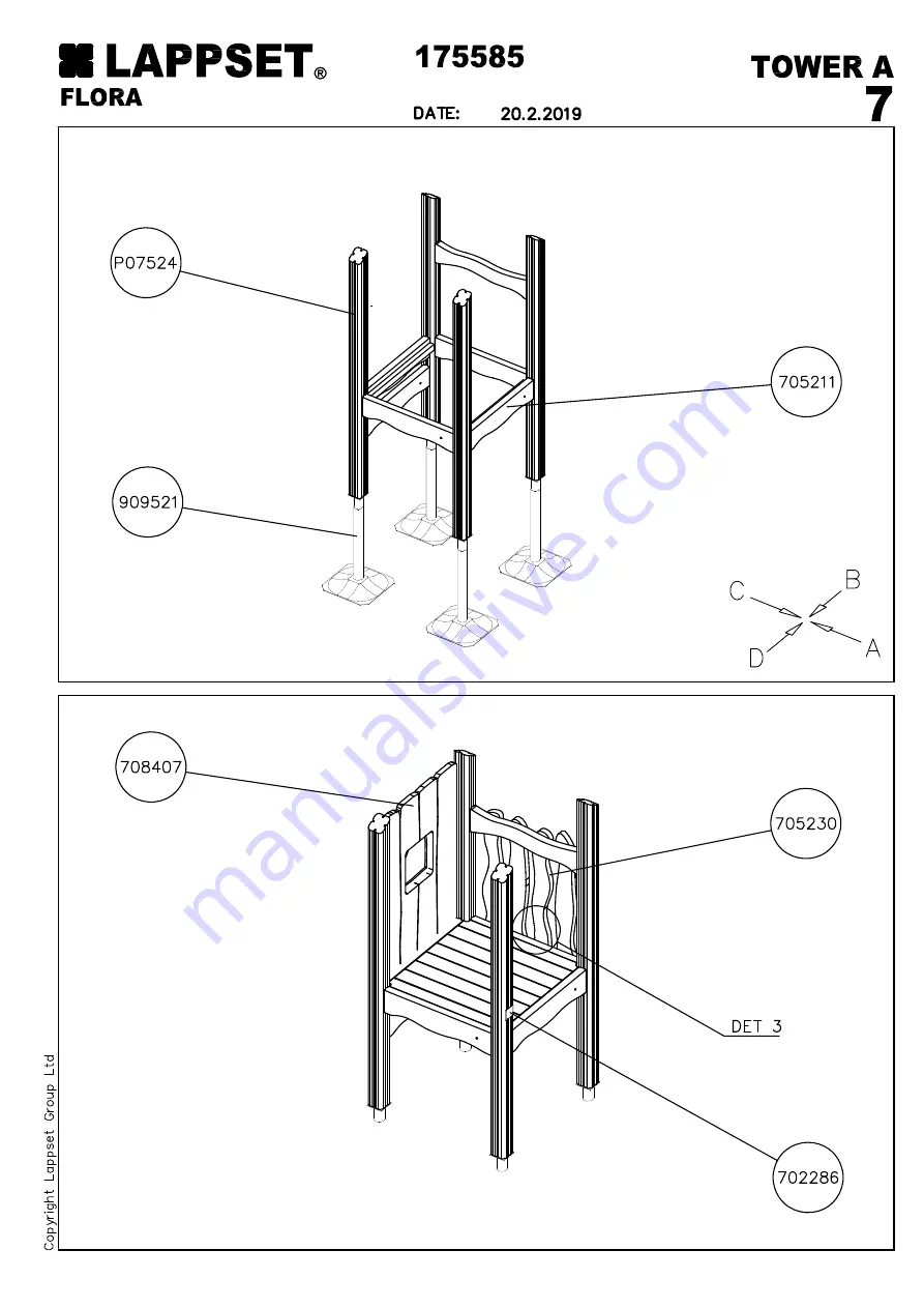 LAPPSET 175585 Installation Instruction Download Page 9